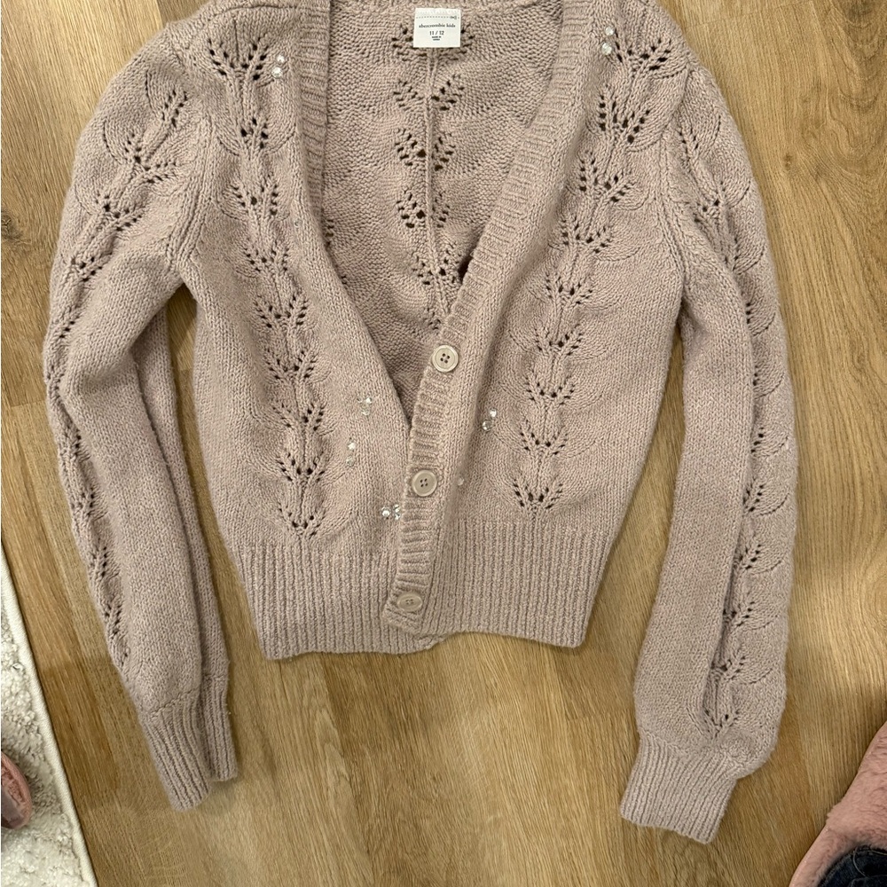 Abercrombie girls grey Sweater